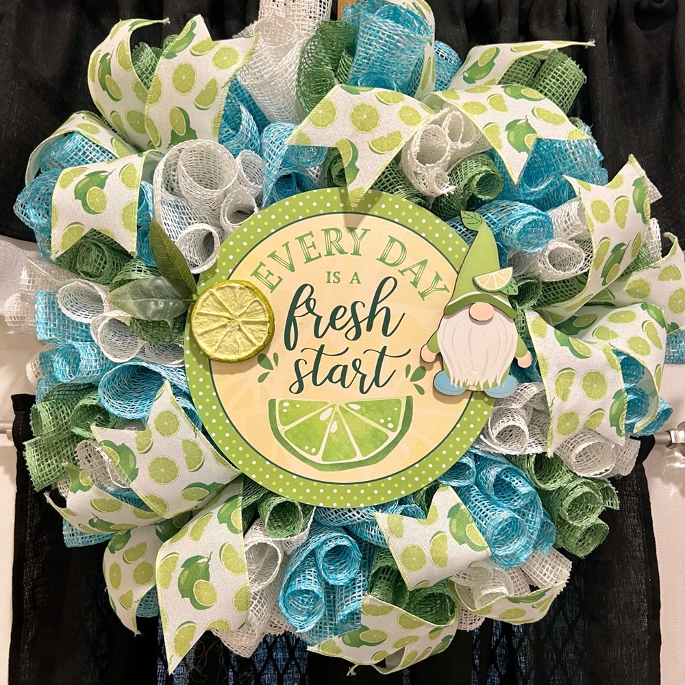 Love Limes Wreath